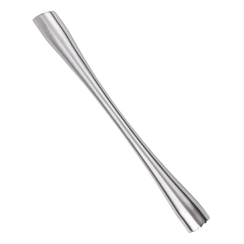 FUNOMOCYA Professional Cocktail Mixer Bar Muddler Stainless Steel Crushed Ice Muddler Easy to Use Bar Tool