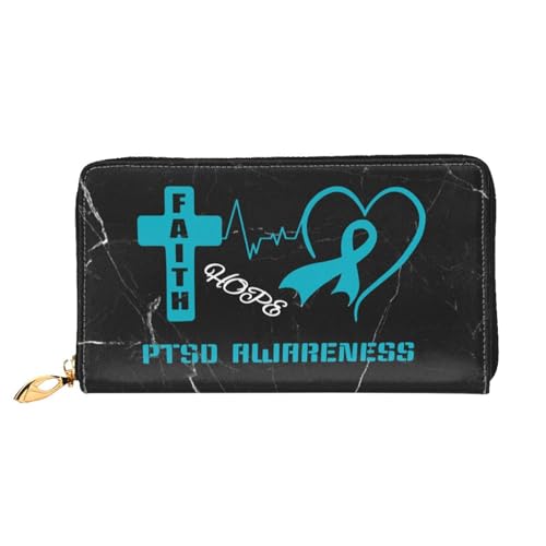 Ptsd Awareness Wallet Card Bag, Black2