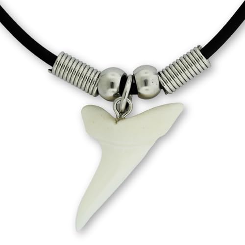 Genuine Mako shark tooth necklace image