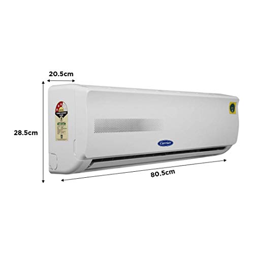 Image of Carrier 1 Ton 3 Star Non-Inverter Split AC (CAS12EK3R30F0 ESKO NEO, White)