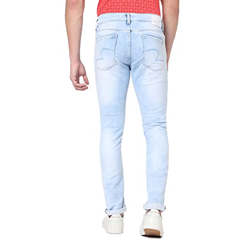 Image of Spykar Men's Super Skinny Fit Jeans