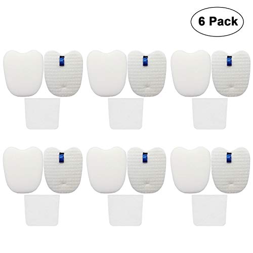 Lemige Vacuum Filters Replacement Set for Shark Rocket DuoClean HV380 HV380W HV381 HV382