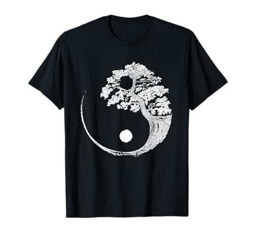Yin Yang Bonsai Tree Japanese Buddhist Zen T-Shirt T-Shirt