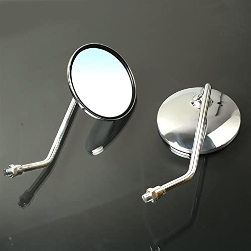 Retro espejo lateral acero inoxidable pulido para motocicletas CB1300