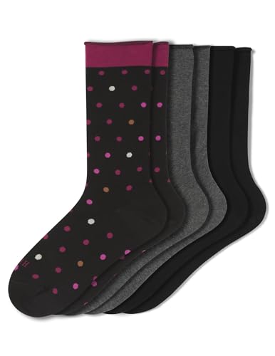 Image of HUE womens Jeans Sock (Pack of 3)