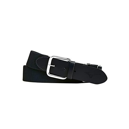 Mizuno boys Baseball Belt, Black, Youth OSFM US