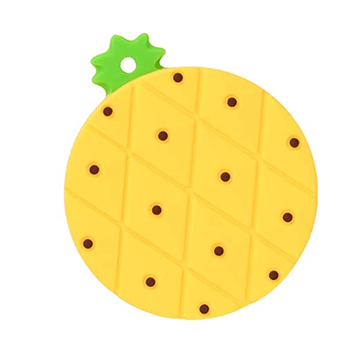 Cabilock 6 Pcs Canned Can Replacement Covers Cats Spoons Shaped Food Silicone Topper Jar Lids Container Household Convenient Good Dogs Lid Protector Cover For Pet Mason Shape Pineapple Cat #TOP6