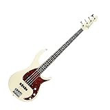 Peavey Milestone Bass Guitar, Ivory