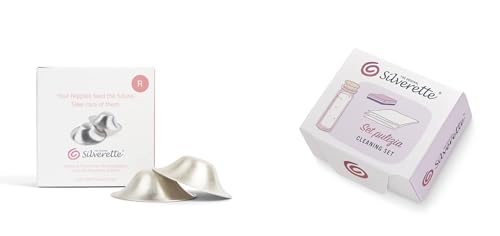 Image of Silverette Nursing Cups Plus Silverette Cleaning and Maintenance Set.