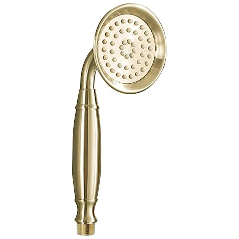 Victorian Brass Hand Held Shower Head Cover