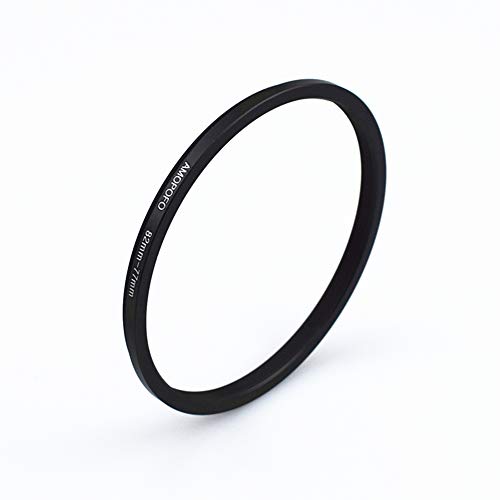 Image of 82mm to 77mm /82mm-77mm Step-Down Ring Filter Adapter for All Brands UV,ND,CPL,Metal Step-Down Ring Adapter