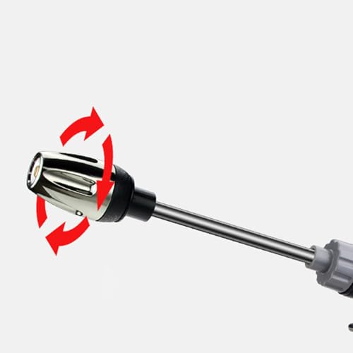 Lance arrosage pour tuyau d'eau haute pression en aluminium léger