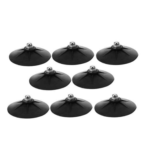 ROMISBABA 8pcs Rubber Suction Cups Set for Boxing Bag Base Replacement Accessories High Suction Strength Ground Anchors for Stable Punching Bag Training