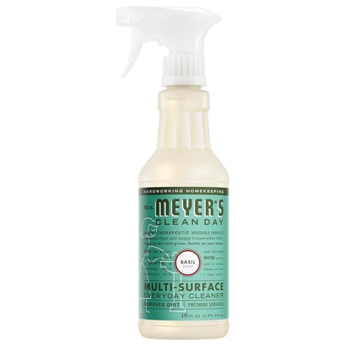 MRS. MEYER'S CLEAN DAY All-Purpose Cleaner Spray, Basil, 16 fl. oz