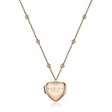 RADLEY Fall in Love Ladies 18ct Rose Gold Plated Heart shaped Locket Necklace RYJ2158S-CARD, One Size