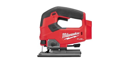 Milwaukee M18 Fuel D-Handle Jigsaw, 18V, Brushless, 3500 RPM, 10T, 15° Angle, Black