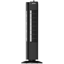 Emerson FAT2835-A Tower 60 Degree Oscillating Fan, 3 Speed Settings with Manual Knob, and Convenient Carry Handle, Black
