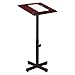 Oklahoma Sound Portable Presentation Lectern, Mahogany