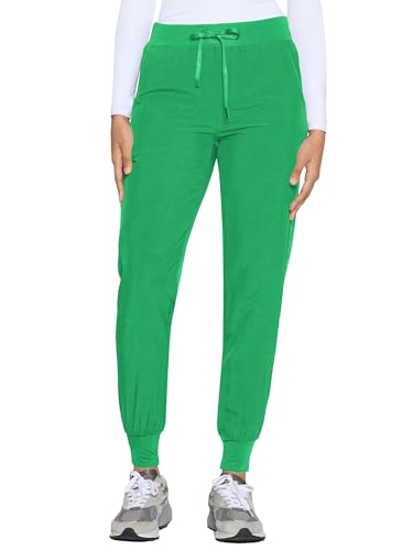 Image of COZYFIT Womens Scrub Pants - Soft Stretch Yoga Style with 5 Pockets, Slim Fit Jogger Scrubs Pants for Women