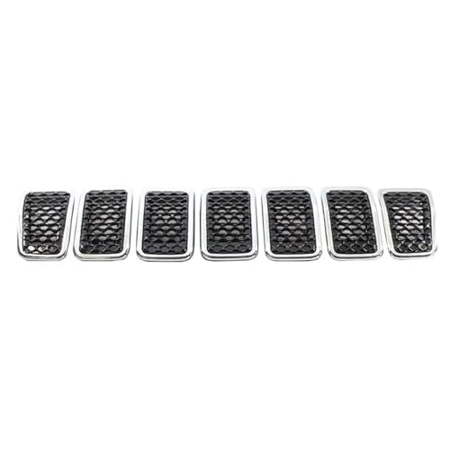 Calandre de voiture rénovation grilles usées Cherokee 2019-2022 7 pièces