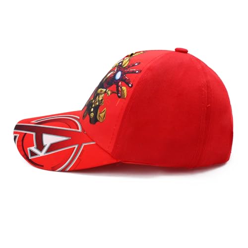 Image of VRITRAZ Children's Baseball Cap for Boys & Girls | Adjustable Lightweight Casual Hat | Breathable Summer Sports Cap for School, Travel, Beach & Outdoor Play (4-12 Years)