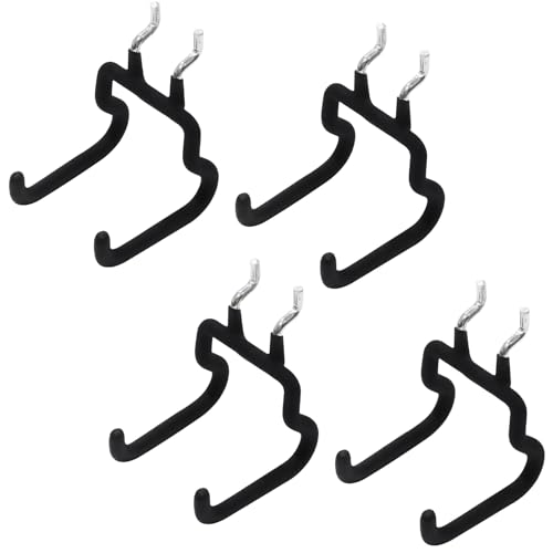 オーディオファン 有孔ボード フック パンチングボードフック 穴ピッチ25mm 固定 止め 金具 ディスプレイ 壁面収納 商品展示 9cm*7.3cm*6.3 cm 4個