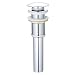 Yodel Pop-up Drain Without Overflow for Vessel Sinks (Chrome)