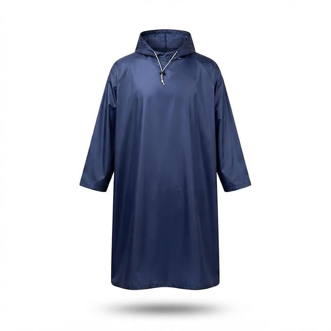 (10 Years Assured Warranty Waterproof Lightweight Raincoat for Men and Women, Hooded Outdoor Jacket for Trekking, Camping, Travel and Adventure Activities-image-37