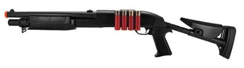 spring m183a2 shotgun fps-380, with shell bb holders, airsoft gun(Airsoft Gun)