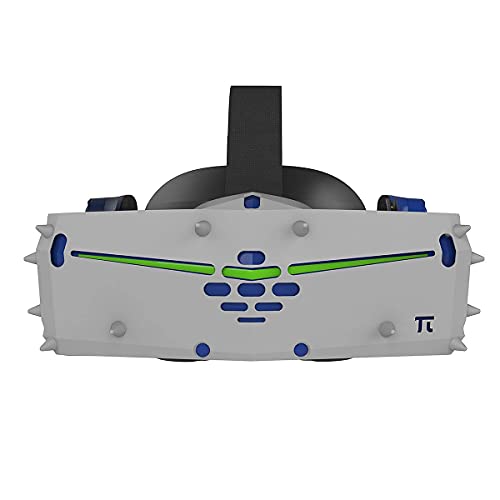 Pimax Vision 8K X VR Headset with Silicone Protective Cover Bundle, Gray Color