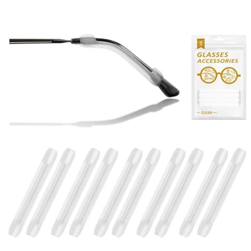 YR Soft Silicone Eyeglasses Temple Tips Sleeve...