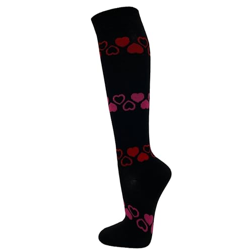 Image of SocksKnee Women Multi-Pack Colorful Variety Design Assorted Activewear Knee-High Stocking Socks, 9-11