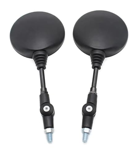 Rétroviseurs pliables ronds 10mm moto pour éviter la casse sur TMAX