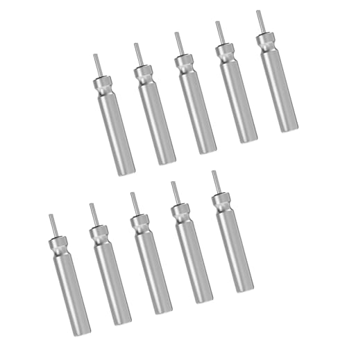 COOLHOOD 10Pcs/Set Bobber Light Replacement Battery for Fishing Lures Buoys Fishing Bobbers Light Fishing Floats Rod Light