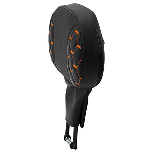 Slmoto Honeycomb Designed Driver Rider Backrest Pad Fit For Harley Road King Cvo Street Glide 2009-2023 #TOP2