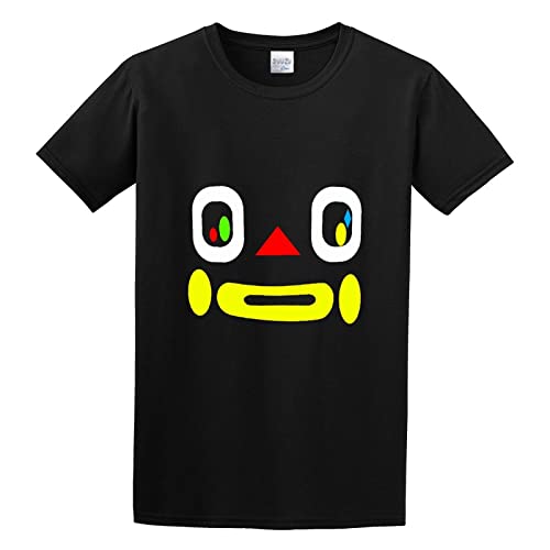 Photo de Nerd N.E.R.D. Face Image Pharrell Williams Unisex 100% Cotton Short-Sleeve T-Shirts Black M