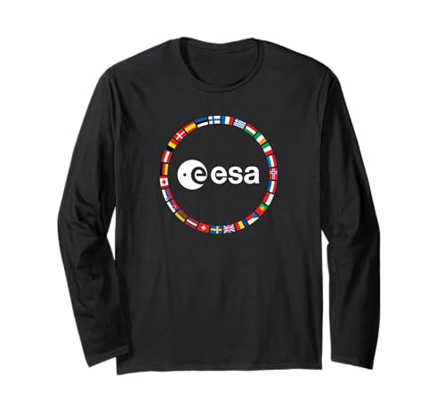 ESA European Space Agency Logo Maglia a Manica