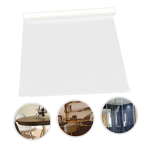 Protège-table nappe transparente imperméable et lavable facile à ranger pour table à manger - 3