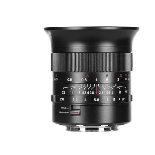 Camera Lens, Fotografía de cámara con Lente Principal Ultra Gran Angular de Marco Completo de 14mm F2.8, Compatible con Montura Sony E Canon RF Nikon ZL,in Parts(Z)