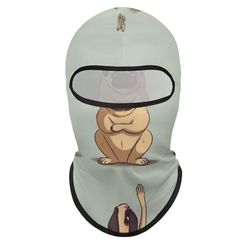 Balaclava Mask para Hombre, Máscara de Esquí para Mujer, Máscara Facial Completa para Yoga, Cubierta Facial para Ciclismo miniatura 7