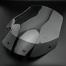 Windshield Windscreen Wind Shield Protector Fit for Suzuki Burgman 650 2006-2012 Black&Clear