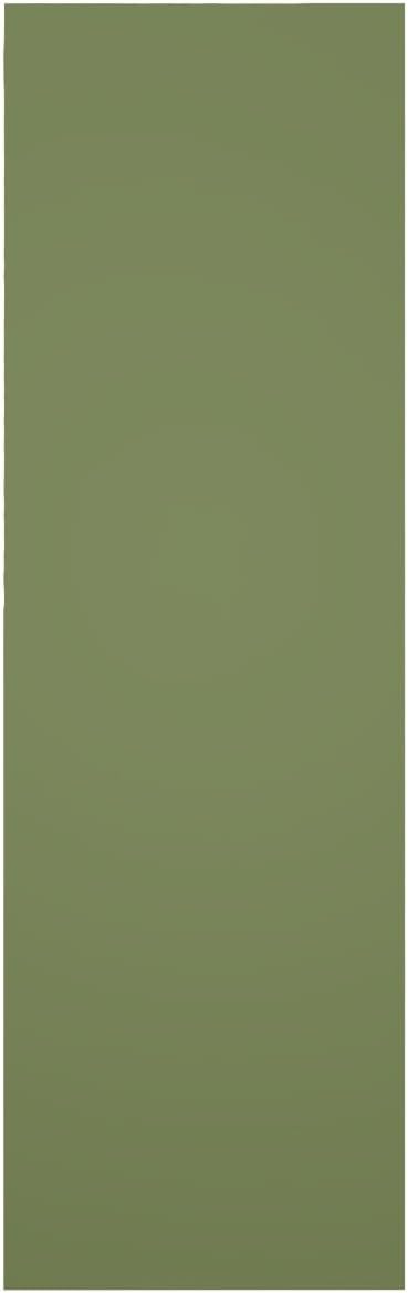 12"W x 42"H EnduraCore Composite San Miguel Mission Style Shutters, Moss Green (Per Pair - Hardware Not Included)