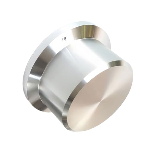 Pulsante amplificatore in lega di lucido 48 mm diametro 26 mm per apparecchi acustici controllo acustico apparecchiature acustiche alluminio