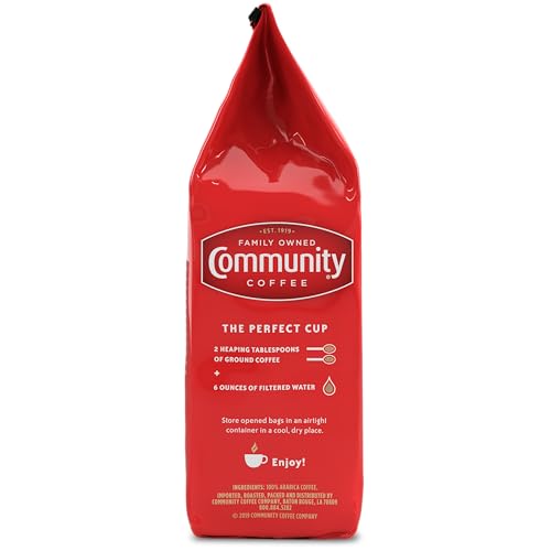 Image of Community Coffee First Light Blend, 12 Ounces Light Roast Ground Coffee, 12 Ounce (Pack of 1)