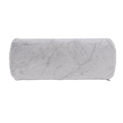 HUSHUI Memory Foam Halbmond Lagerungskissen Grau
