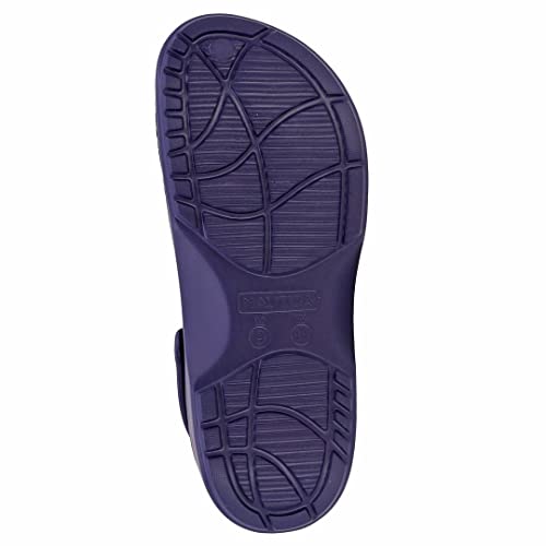 Nautica Men's Clogs - Athletic Sports Sandal - Water Shoes Slip-On With Adjustable Back Strap-River Edge-Navy Size-7 #TOP5