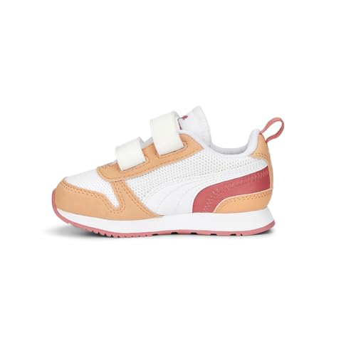 PUMA Toddler Boys R78 V Slip On Sneakers Shoes Casual - Orange, Pink, White3