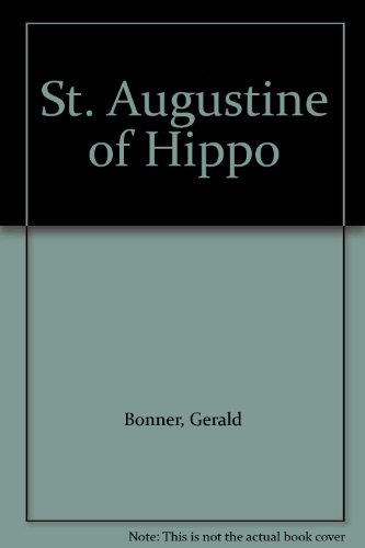 St. Augustine of Hippo B000NWL10I Book Cover