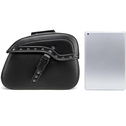 Hsolumen Motorcycle Saddlebags for Honda Shadow