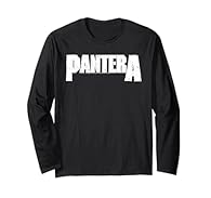 Pantera design. Official Licensed Bravado Pantera White Logo Official Pantera Merchandise Lightweight, Classic fit, Double-needle sleeve and bottom hem